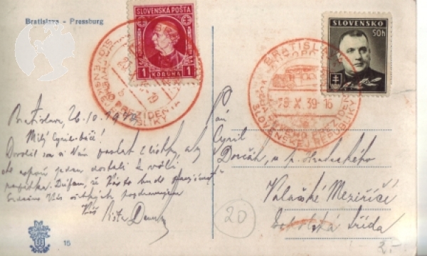 Bratislava - SK 1939 95 002 ●